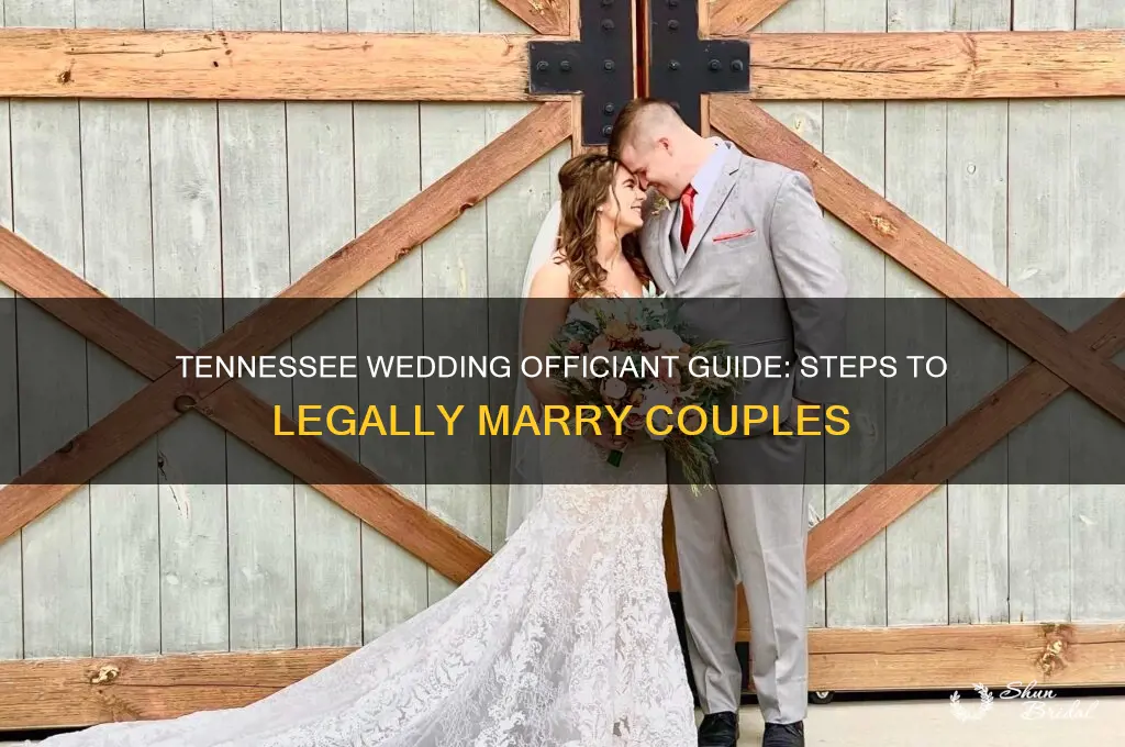 how to perform a wedding in Tennessee