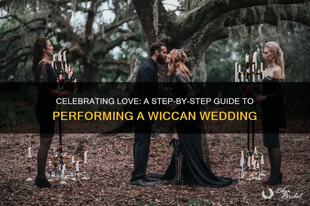 how to perform a wiccan wedding