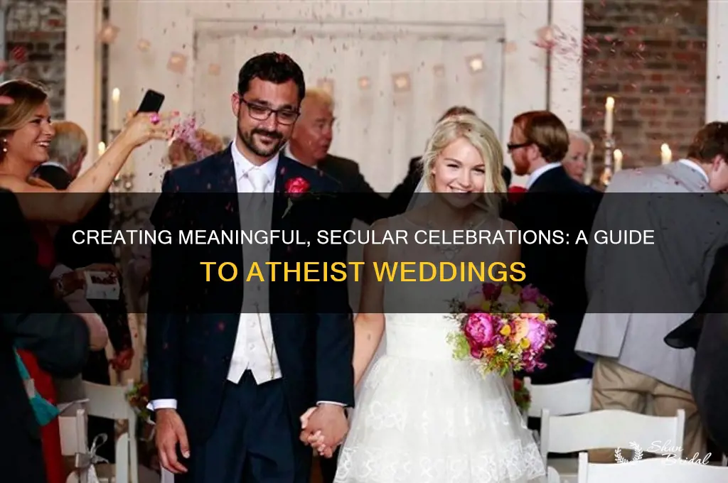 how to perform an atheist wedding