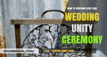 Uniting Hearts: A Guide to the Love Lock Wedding Unity Ceremony