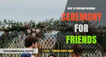 Officiating Your Friends' Wedding: A Step-by-Step Guide to a Perfect Ceremony