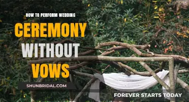 Unique Wedding Ideas: Celebrating Love Without Traditional Vows