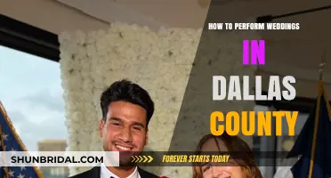 Your Guide to Officiating Weddings in Dallas County, Texas