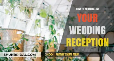 Customizing Your Wedding Reception: Making It Uniquely Yours