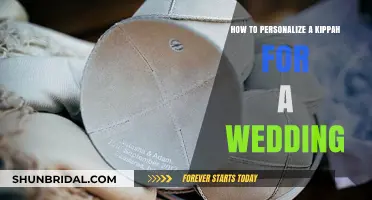 Customizing Your Wedding Kippah: Personalized Touches for a Meaningful Ceremony