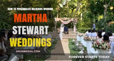 Personalizing Your Religious Wedding: Martha Stewart-Inspired Ideas & Tips