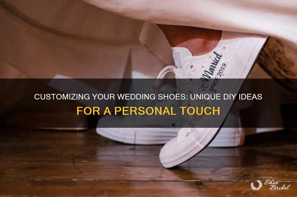 how to personalize wedding shoes