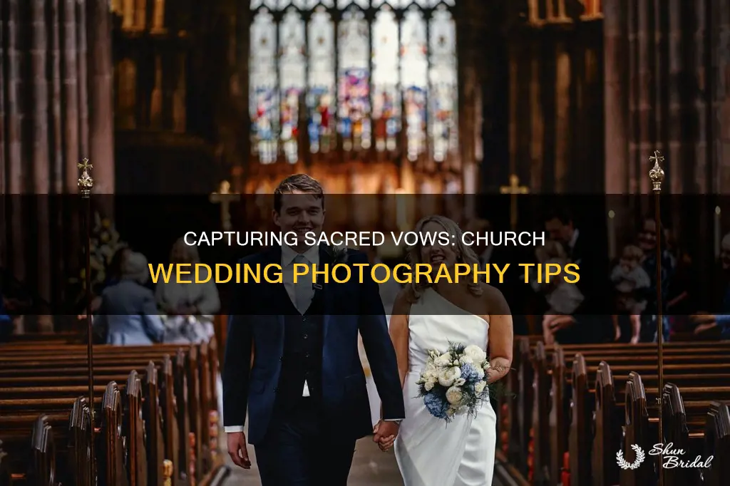 how to photograph a church wedding