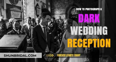 Mastering Dark Wedding Reception Photography