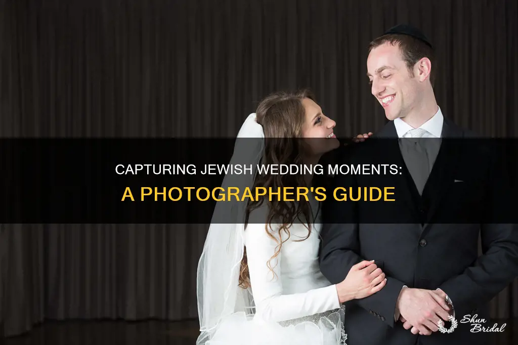 how to photograph a jewish wedding