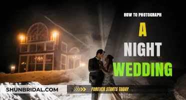 Capturing Magical Night Wedding Photos