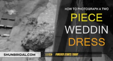 Capturing the Magic of a Two-Piece Wedding Gown