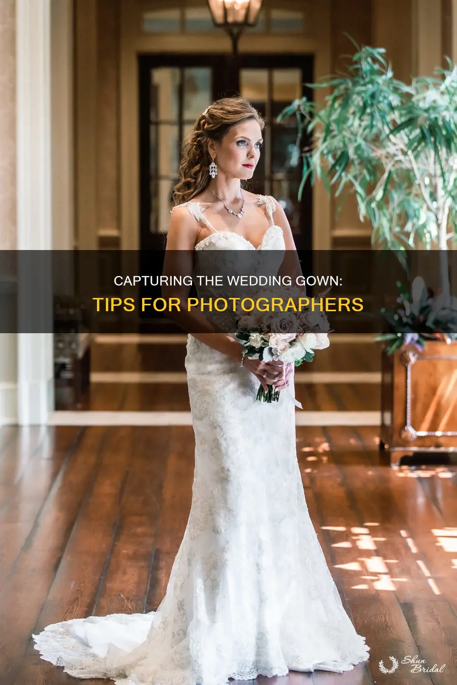 how to photograph a wedding dress