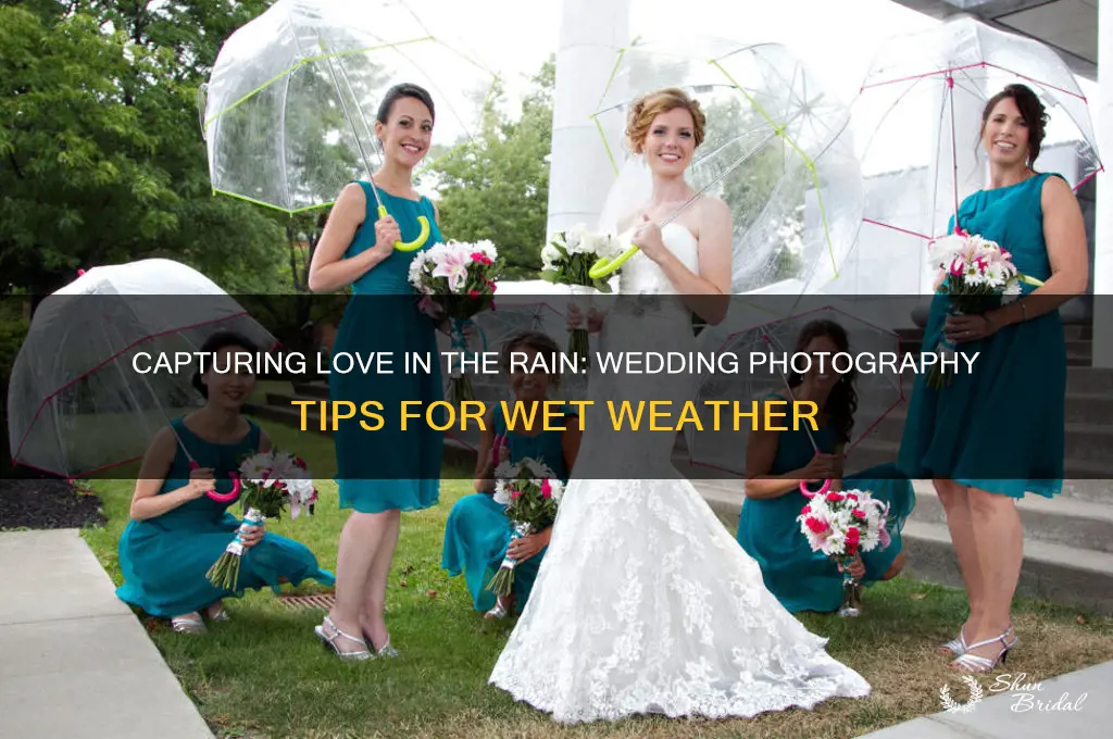 how to photograph a wedding on a rainy day
