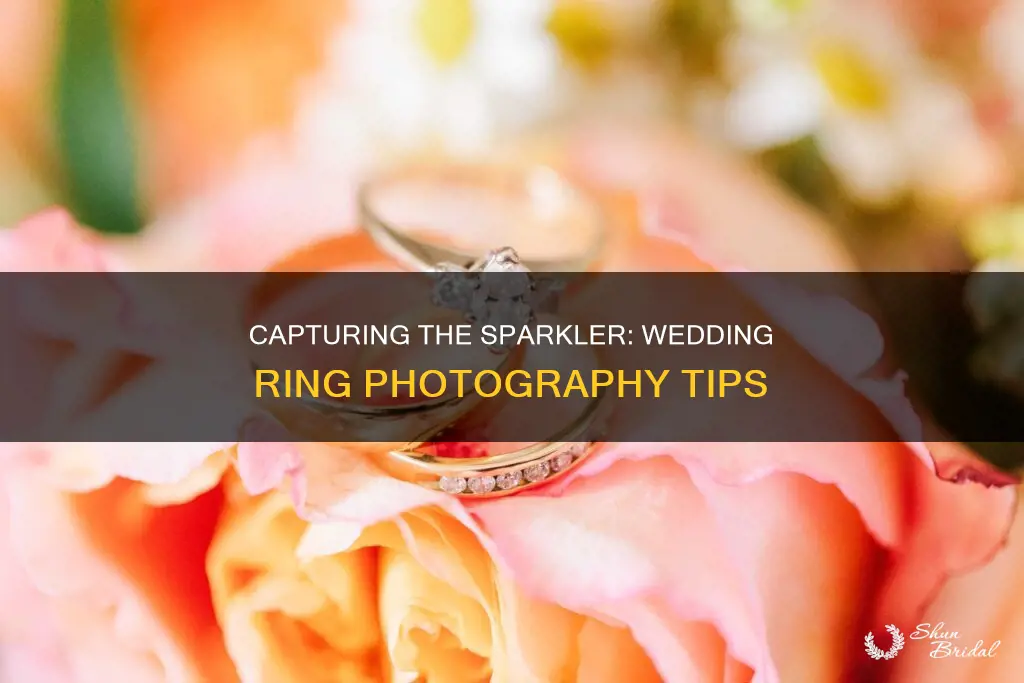 how to photograph a wedding ring