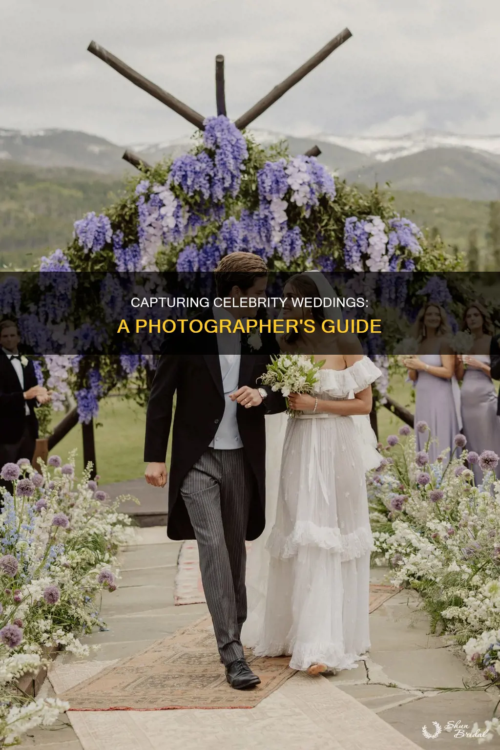 how to photograph celebriy wedding