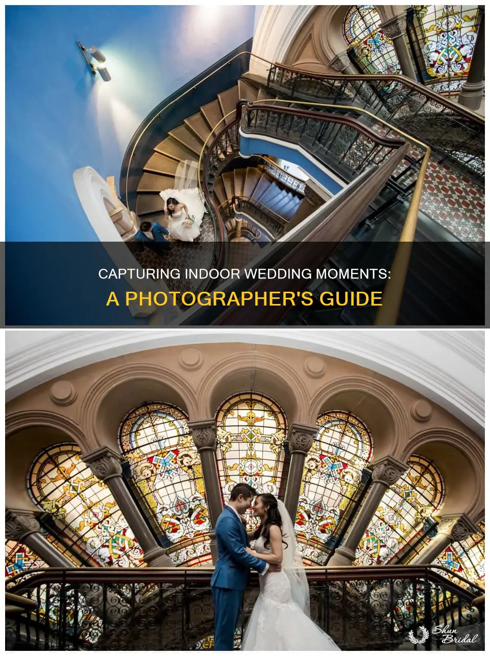 how to photograph indoor wedding