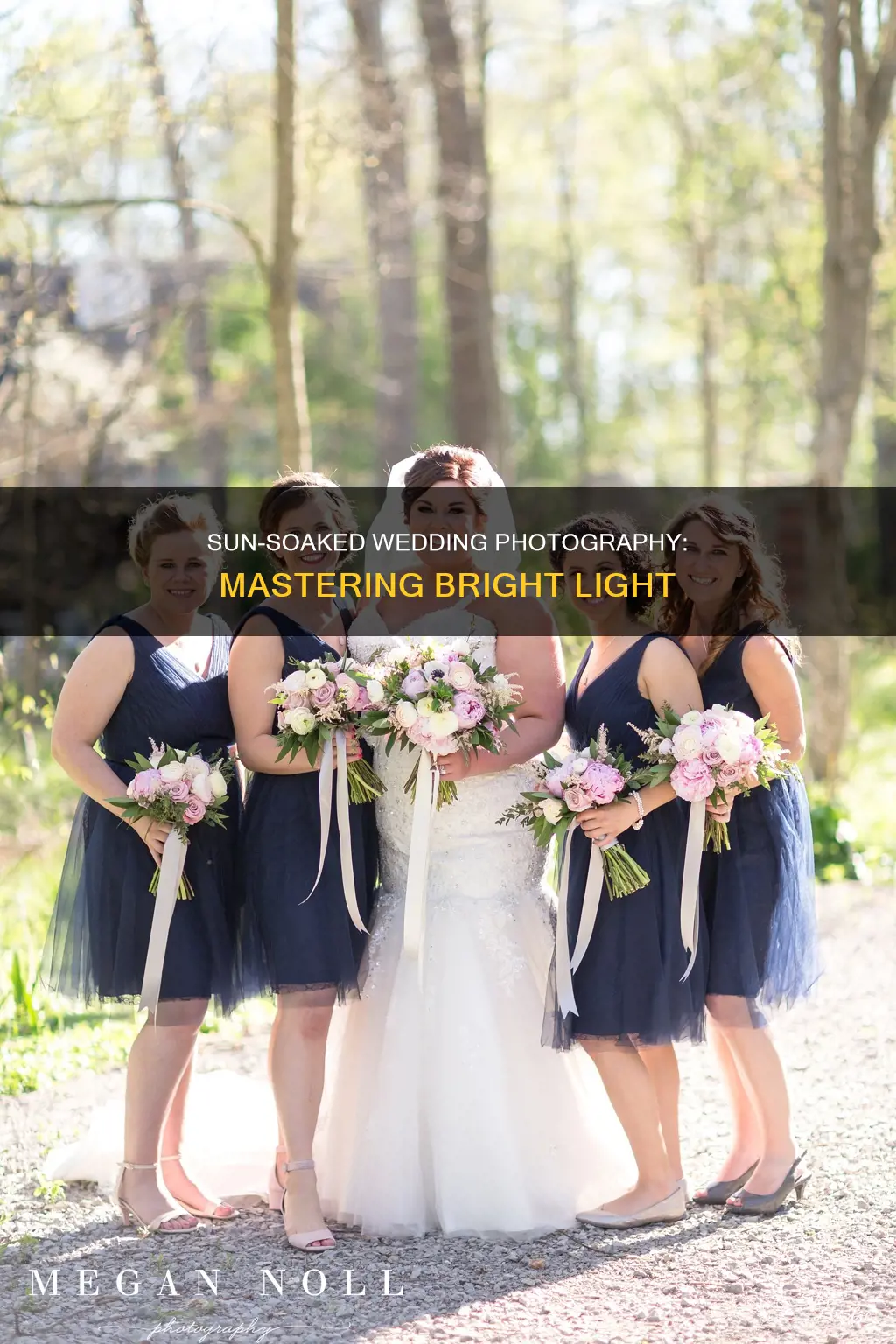 how to photograph weddings in bright sunlight