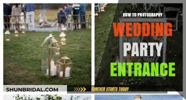 Capturing the Perfect Wedding Party Entrance: Tips for Stunning Photos