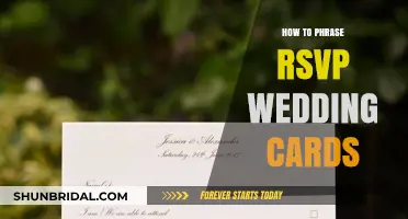 Crafting Perfect RSVP Wedding Cards: Tips for Clear and Elegant Phrasing