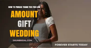 Grateful Gestures: Crafting Heartfelt Thank-You Notes for Modest Wedding Gifts