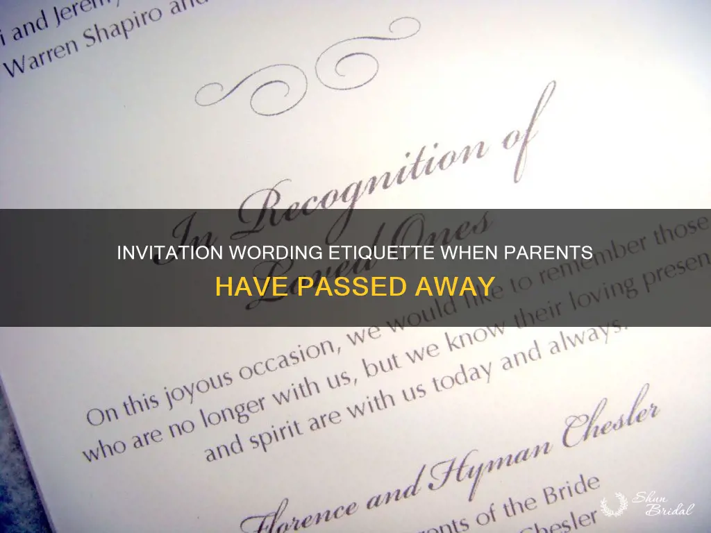 how to phrase wedding invitation when groom