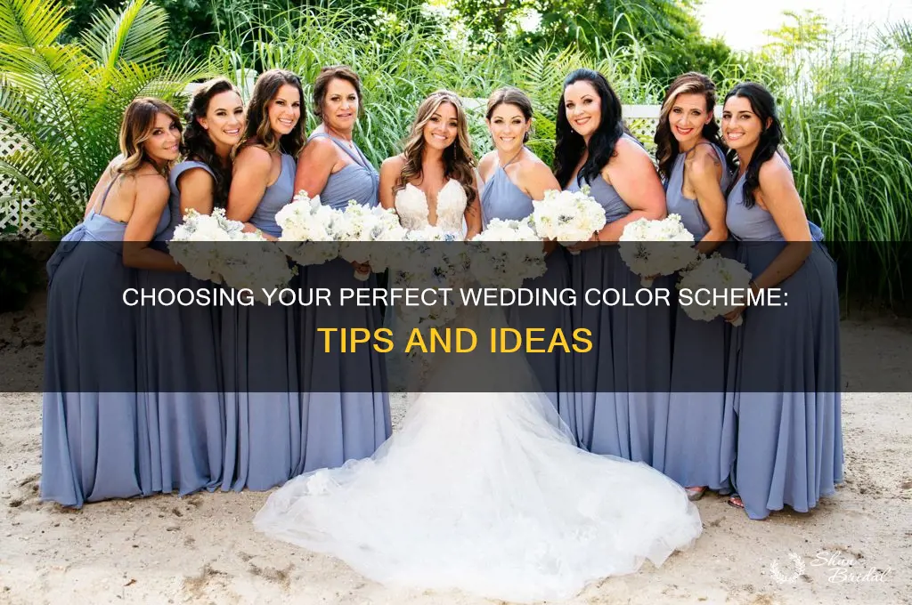 how to pick a colour scheme for your wedding