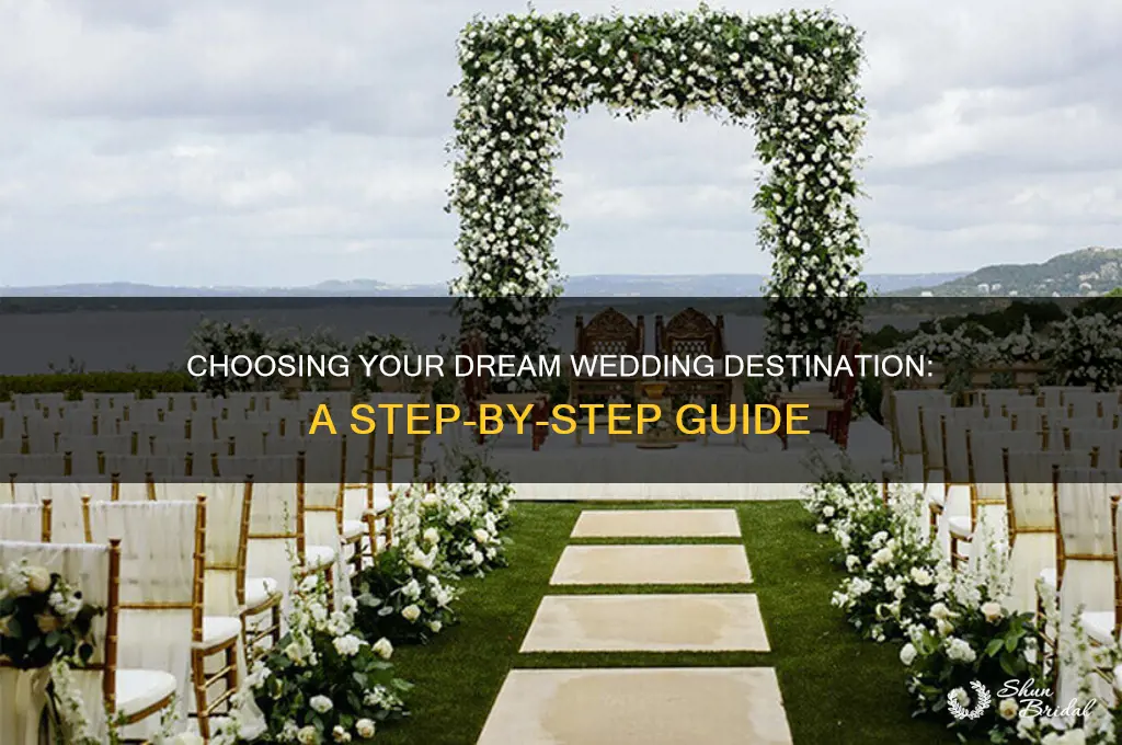 how to pick a destination for your wedding