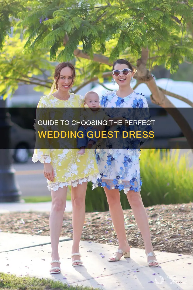 how to pick a dress for a wedding guest