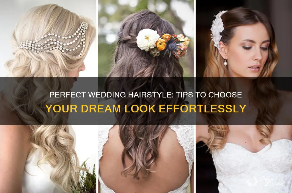 how to pick a hairstyle for wedding