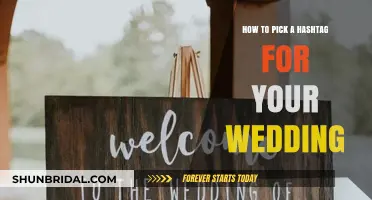 Perfect Wedding Hashtags: Tips for Choosing Your Unique Celebration Tag