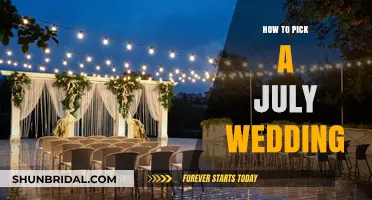 Choosing Your Perfect July Wedding: Tips for a Summer Celebration