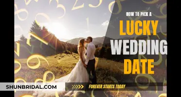 Choosing a Wedding Date: How to Find Your Lucky Day