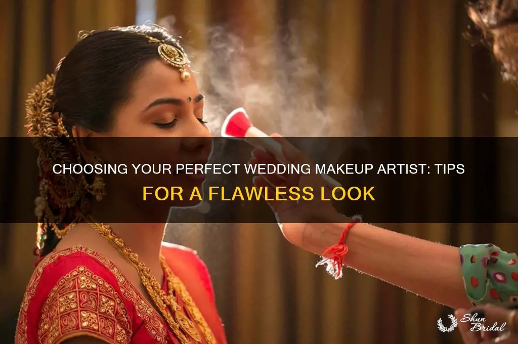 how to pick a makeup artist for wedding