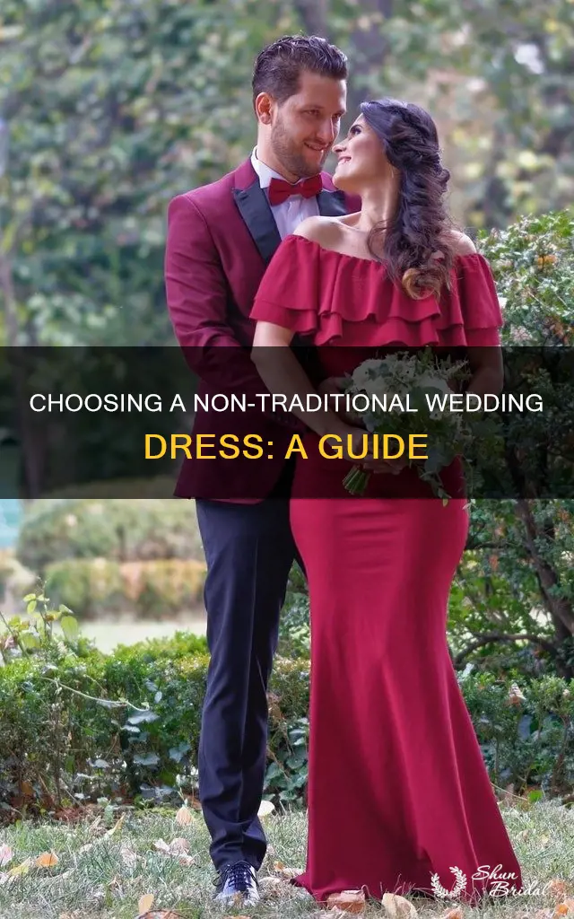 how to pick a non wedding wedding dress