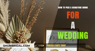 Crafting the Perfect Wedding Signature Drink: Tips and Ideas