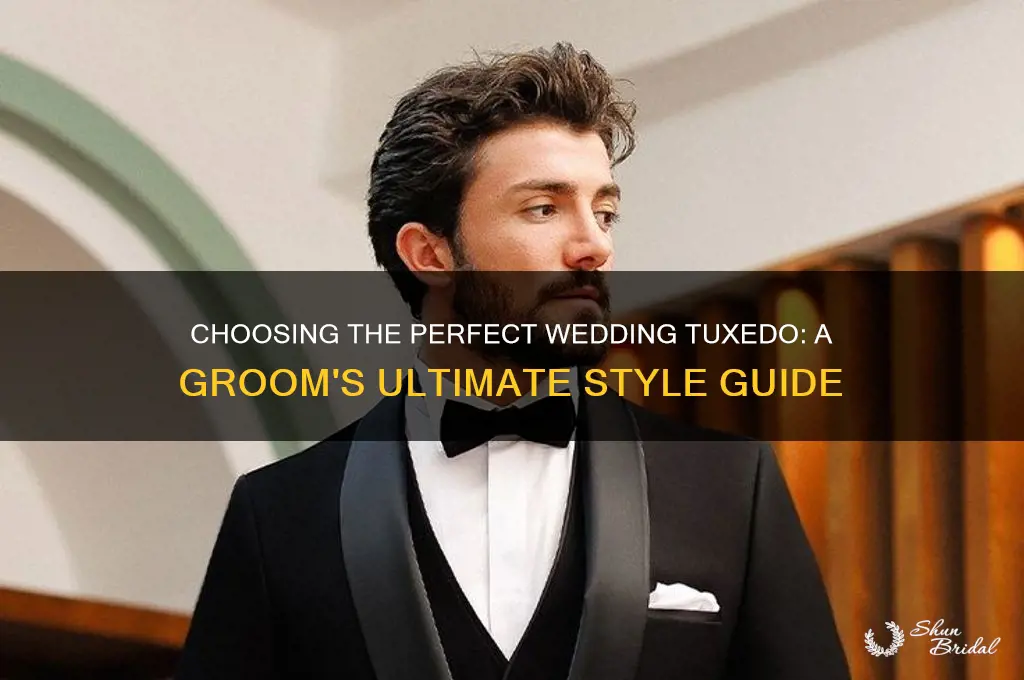 how to pick a tuxedo for a wedding