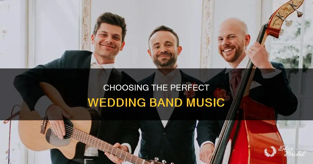 how to pick a wedding band music