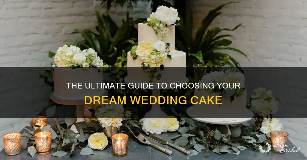 how to pick a wedding cake