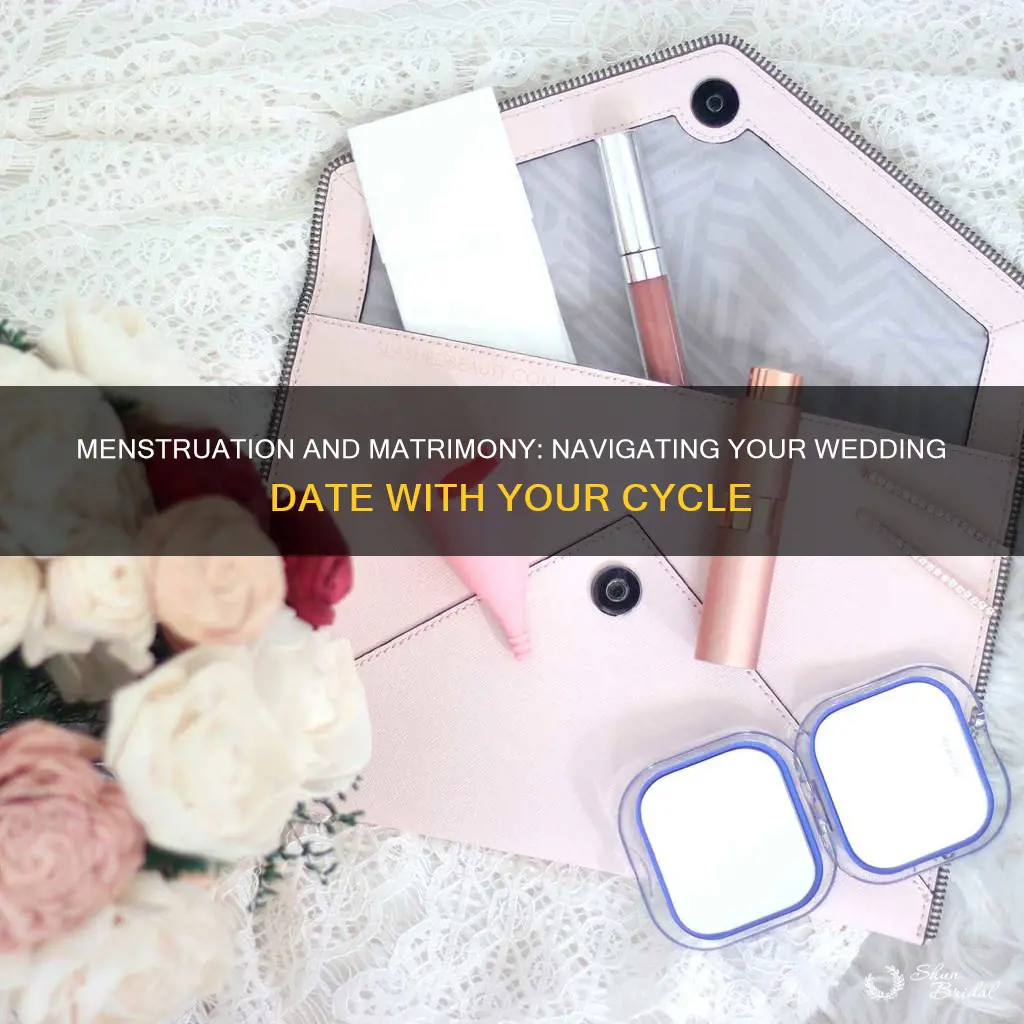 how to pick a wedding date around your period