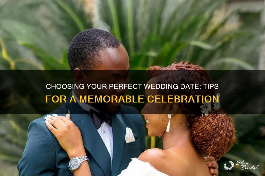 how to pick a wedding day