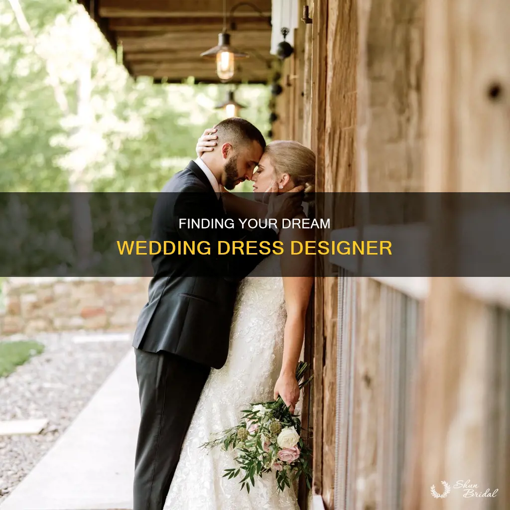 how to pick a wedding dress designer