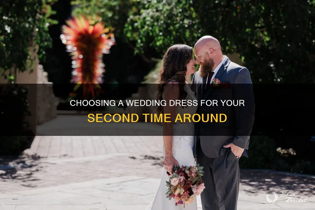 how to pick a wedding dress for your 2nd wedding
