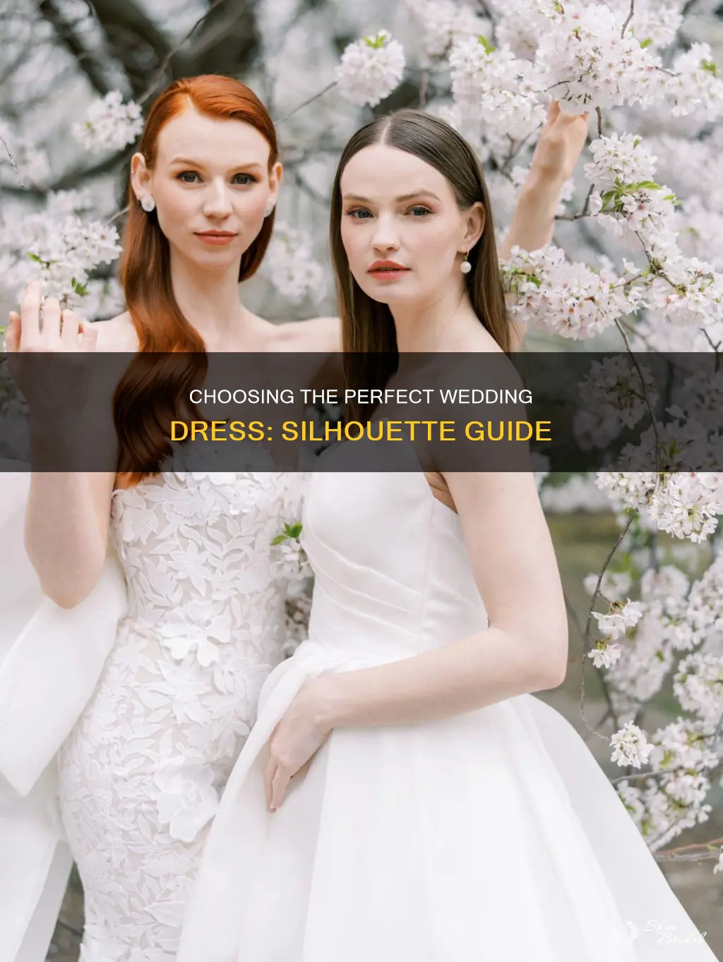how to pick a wedding dress silhouette