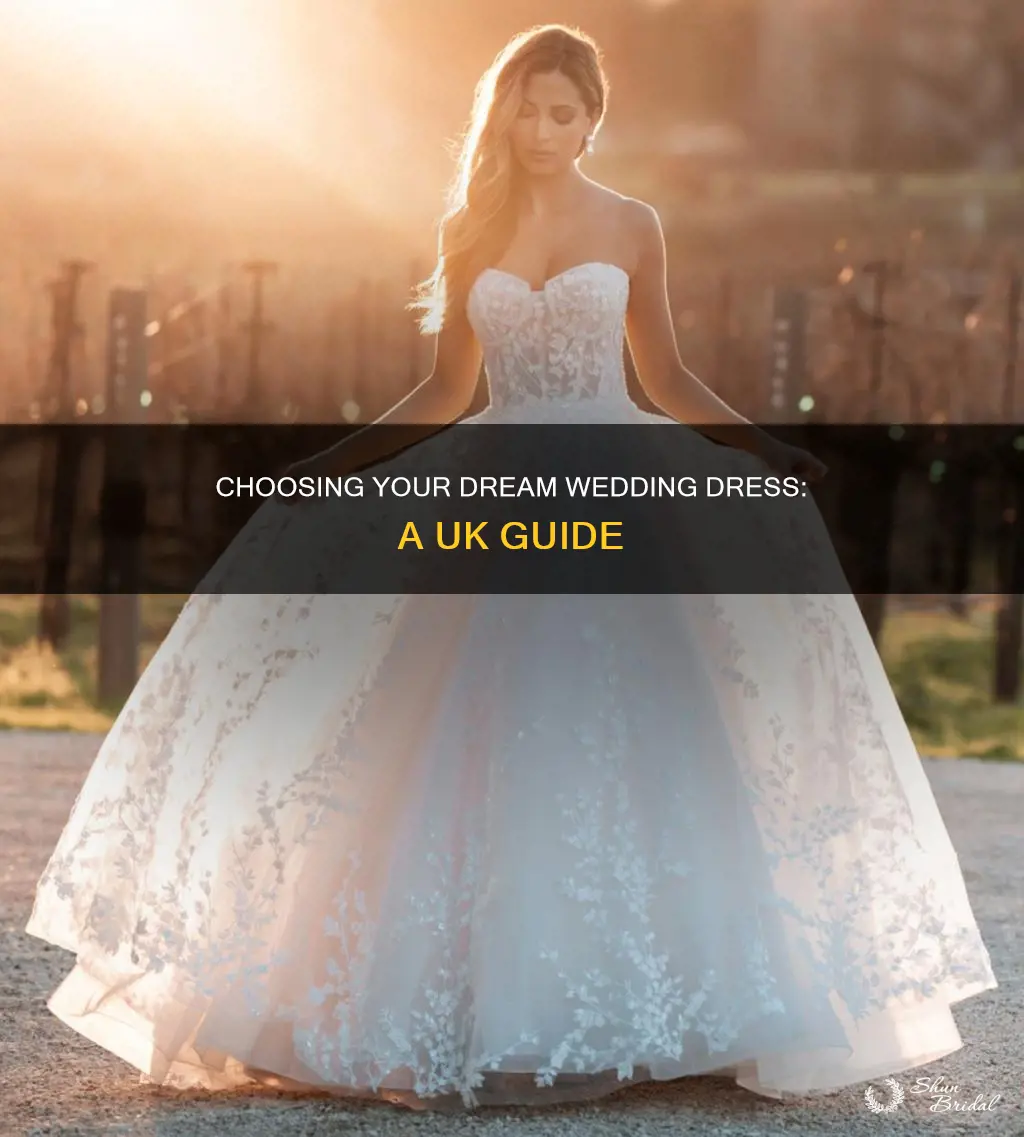 how to pick a wedding dress uk