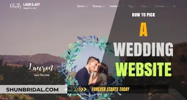 Choosing the Perfect Wedding Website: Tips for a Seamless Planning Experience