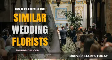 Choosing Your Dream Wedding Florist: A Guide to Deciding Between Two Top Picks