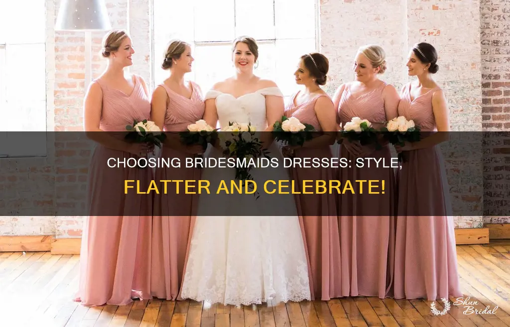 how to pick bridesmaids dresses that will flatter