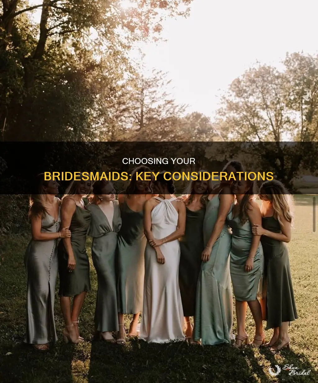 how to pick bridesmaids points