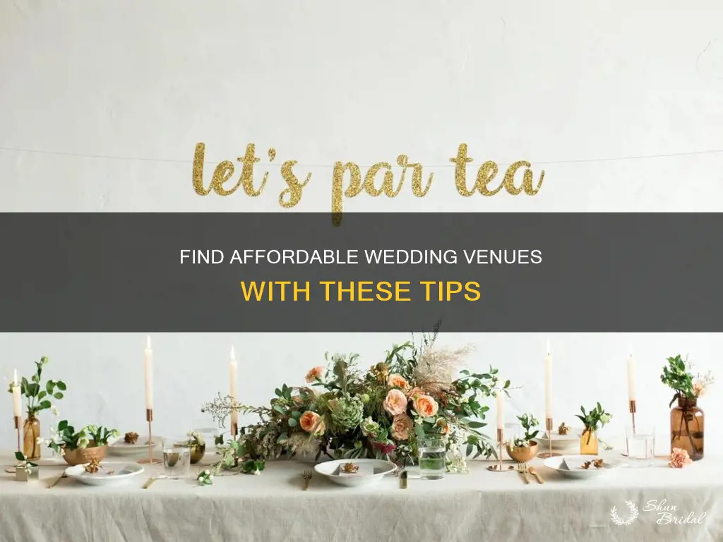 how to pick cheap and nice wedding venues